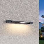 Brilagi - LED външно стенно осветително тяло AQUA LINE LED/12W/230V 45 cm IP44 антрацит CRI 90 (BG2518A)