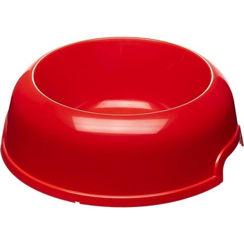 Ferplast Party 8 - червена, синя, бяла или лилава пластмасова купа за кучета за храна 23 x 7, 7 см - 1000 мл