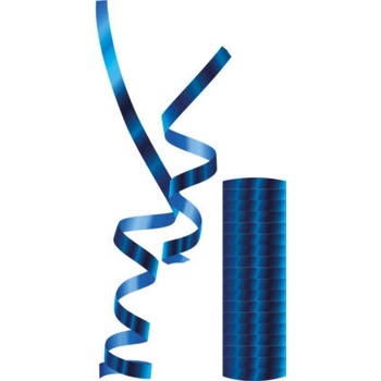 Serpentíny metalické modré