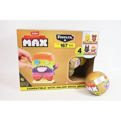 ZURU Max Bricks Fuggler stavebnica v guli
