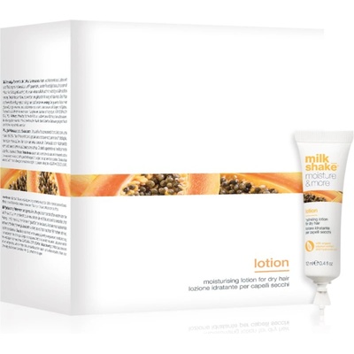 Milk Shake Moisture & More Lotion хидратиращо мляко за суха коса 12x12ml