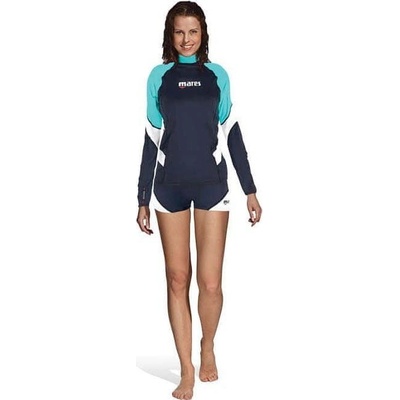 MARES RASH GUARD LOOSE FIT Dlouhý Rukáv Dámské Lila