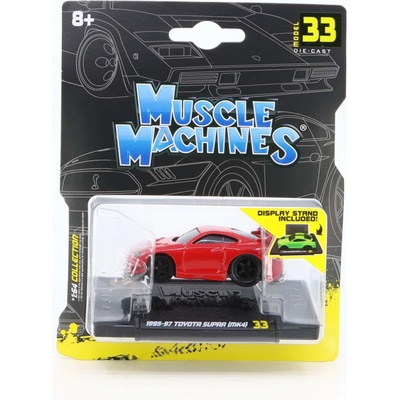 Maisto Toyota Supra MK4 1995 97 červená 1:64