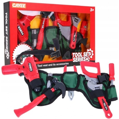 Ramiz Kufřík s nářadím pro děti