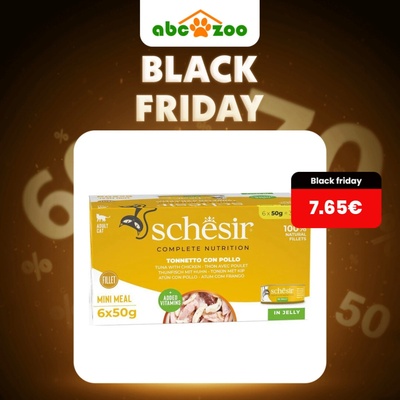 Schesir tuniak s kuracím 6 x 50 g