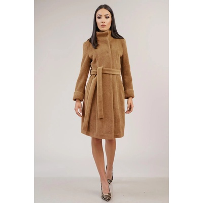 Radek's Collection Елегантно зимно палто в цвят камел 12209-804К