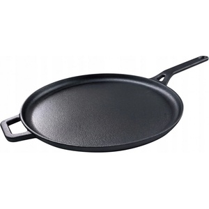 Kinghoff Тиган за палачинки Kinghoff KH 1895, 29 см, Чугун, Незалепваща повърхност, Индукция, Черен (KH 1895)