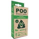 M-Pets POO BIO Dog Waste Bags Mint Scented 100% биоразградими пликчета, 4 ролки х 15 торбички, бели с аромат на мента