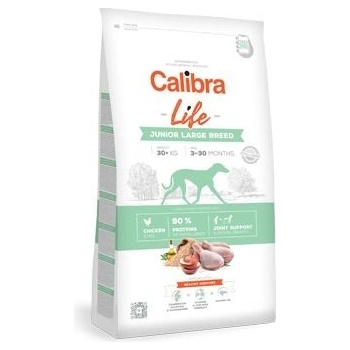 Calibra Dog Life Junior Large Breed Chicken 2 x 12 kg