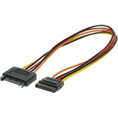 Roline 11.03.1042 Kabel napájecí SATA M - SATA F, prodlužovací, 30cm – Zbozi.Blesk.cz