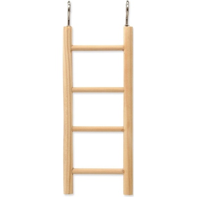 BIRD JEWEL Žebřík dřevěný 4 příčky 19,5 cm – Zboží Mobilmania