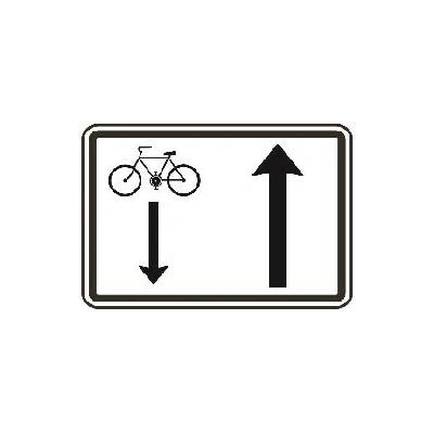 PROFIBA Značka "Jízda cyklistů v protisměru"