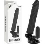  Вибратор с регулируема вакуумна основа, 21см. - Basecock Twix 4 (D-223026)