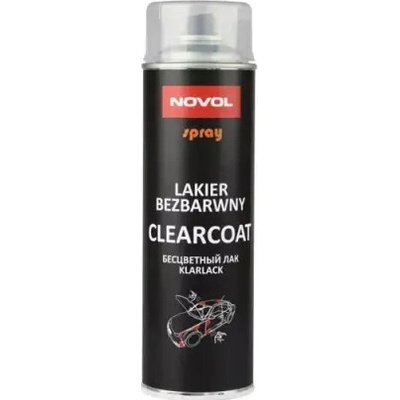 NOVOL SPRAY CLEARCOAT - Matný bezfarebný lak v spreji 500ml