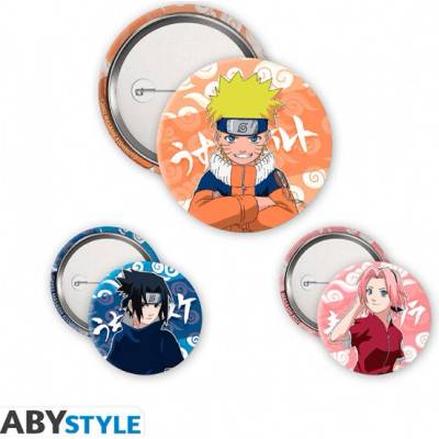 ABYstyle Naruto Naruto, Sasuke & Sakura 3 ks