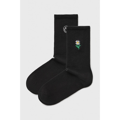 Only 2PACK ponožky LI SPORTY vysoké ČIERNA