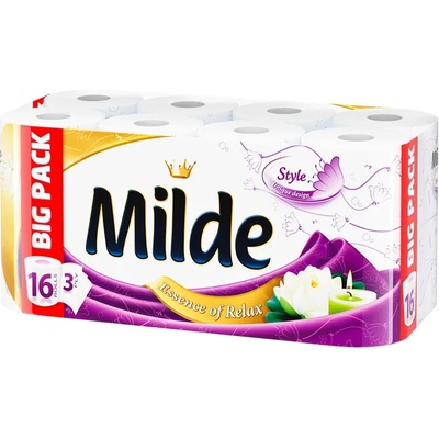 Milde тоалетна хартия, 16 броя