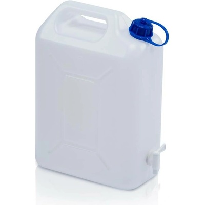 Automax kanystr plast na vodu s kohoutkem transparentní 10 l