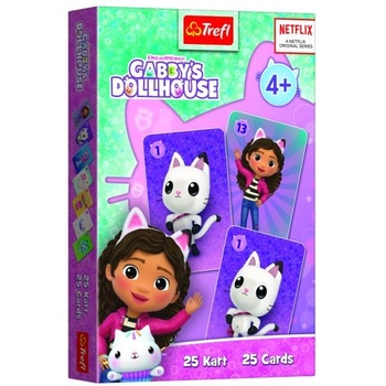 Trefl Карти Черен Петър Gabby's Dollhouse