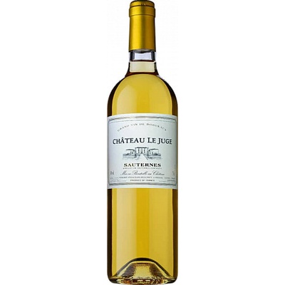Château le Juge Sauternes sladké bílé 2011 14% 0,75 l (holá láhev)
