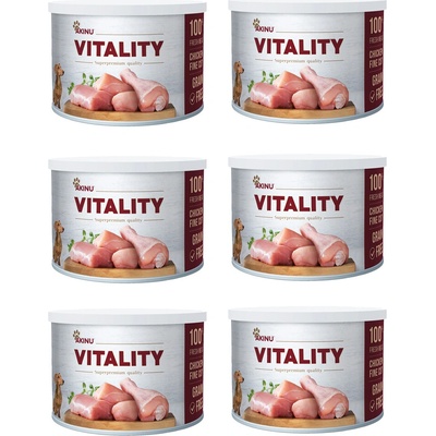 Akinu Vitality Kuře jemně krájené 6 x 200 g