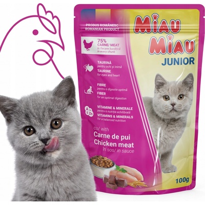 Miau Miau Kitten Chicken 100 g