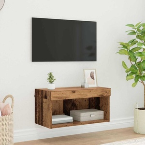 vidaXL Комплект ТВ шкаф 60 x 30 x 30 cm Старо дърво (882960)