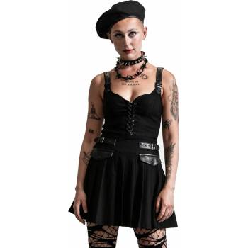 Image 1 of KILLSTAR Дамски рокли killstar - Изопачаване, плисе - Черен - ksra003965