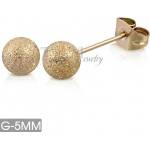Talitha Обеци " Златисти топчета" - talitha-jewelry - 16,00 лв