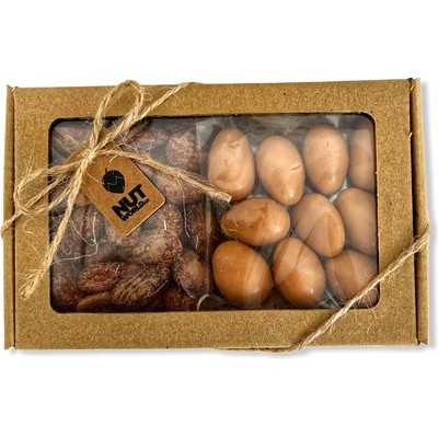 Nutworld Dárková krabička Mix s průhledným víčkem 2 x 50 g