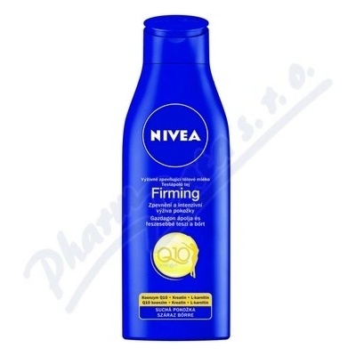 Nivea Q10 Plus Firming zpevňující tělové mléko pro suchou pokožku 250 ml – Zbozi.Blesk.cz