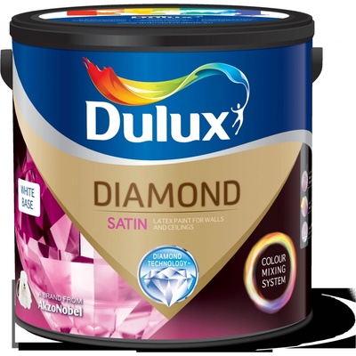Dulux Diamond Satin extra deep base 2,5 L