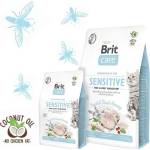 Brit Care Cat Grain-Free Insect- Хипоалергенна суха храна с протеин от насекоми и прясна херинга, за котки с различни кожни и храносмилателни проблеми 7 кг