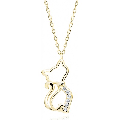 Olivie Stříbrný kočka gold 7519