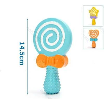 Nobleza latexové lízátko 14,5 cm oranžová