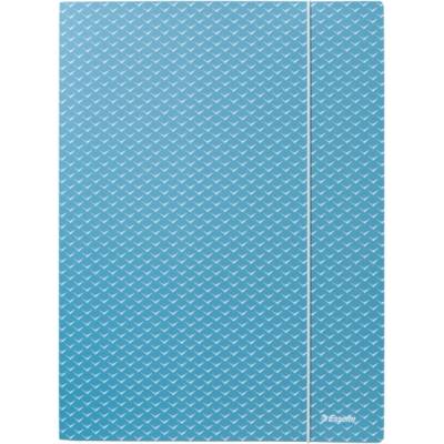 ESSELTE Папка с каучук, картон, A4, ESSELTE "ColourBreeze", синя 628492 (628492)