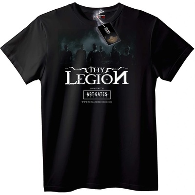 NOONEBRAND Тениска Thy Legion Band - 2XL, White