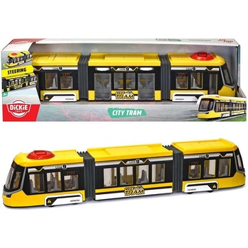 Dickie Toys Градски трамвай играчка Siemens City Tram, жълт, Dickie Toys 203747016GK1 (203747016GK1)