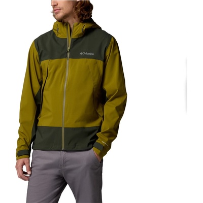 Columbia Мъжко водоустойчиво яке Columbia Boulder Falls Jacket Waterproof jacket - Mossy Green / Greenscape (002-3486-0311)