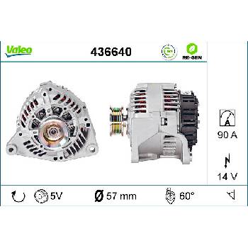 Alternátor VALEO 436640