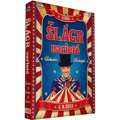 Šlágr Varieté - 4 DVD