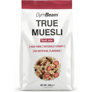 GymBeam True Muesli 500 g плодов микс