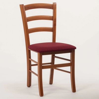 ITTC Stima Paysane s čalouněným sedákem Rustikál / Lux bordo 15