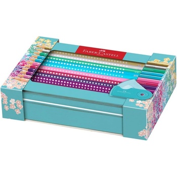Faber-Castell Цветни моливи Sparkle, 20 цвята, с острилка (1015120546)