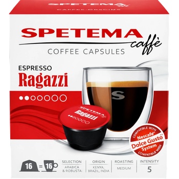 Spetema Caffe Кафе капули Spetema Ragazzi съвместими с Dolce Gusto, 16 капсули