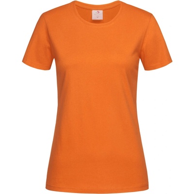 Stedman Tričko Classic-T Fitted Women krátký rukáv dámské Oranžová