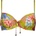 Lidea Дамско бикини горнище Lidea Women's Botanic Burst Bikini Top - Apple / Bloom - размер 36 (150-5243-0111)
