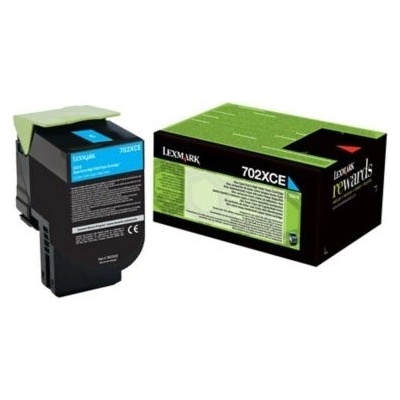 Lexmark 70C2XCE лазурен (cyan) оригинален тонер (70C2XCE)