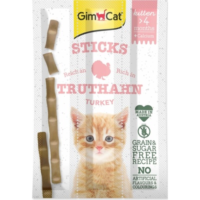Gimpet tyčinky Kitten moriak vápnik 3 ks