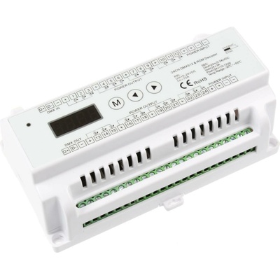 T-LED DMX dimLED dekodér 24CH DIN